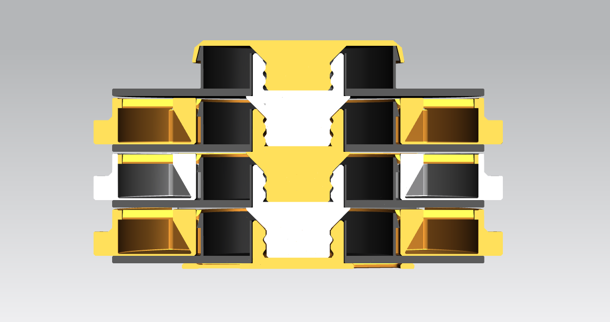 Miniatura 6 do modelo 3D PRUSA Sorting Tower MK1