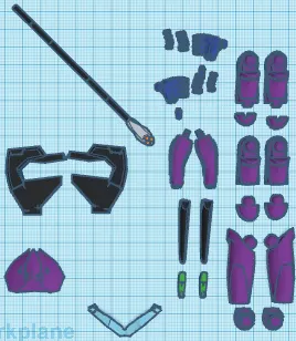 Custom Eva Unit Parts by Noodalae | Download free STL model ...