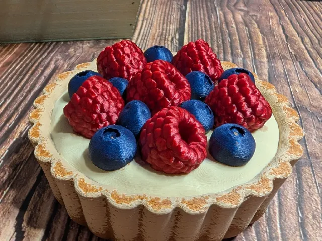 Berry Custard Tart
