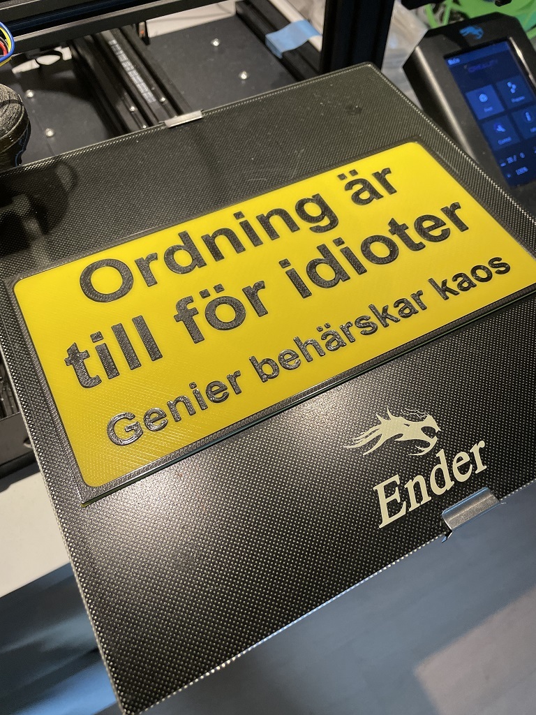 Ordning Idioter