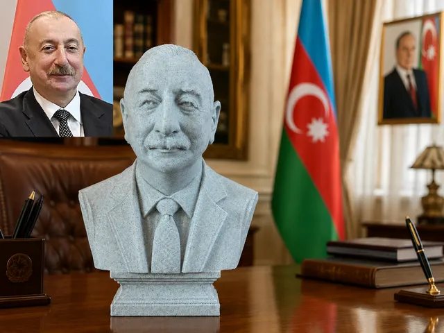 İlham Heydər oğlu Əliyev (Ilham Aliyev) — Bust