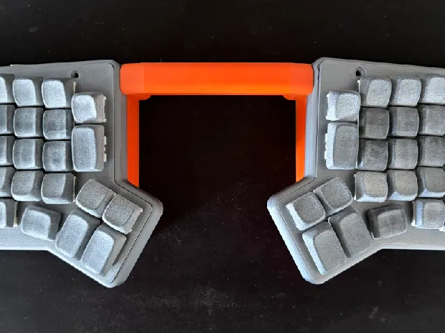 Angled handle for Redox keyboard