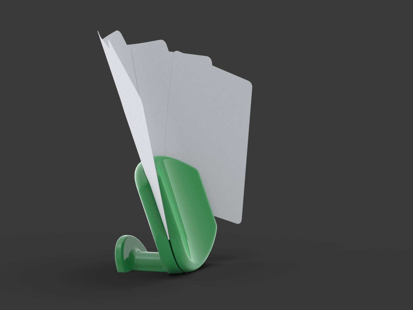 Playing Card Holder / Stand by Jaiden Deutschlander Download free STL model