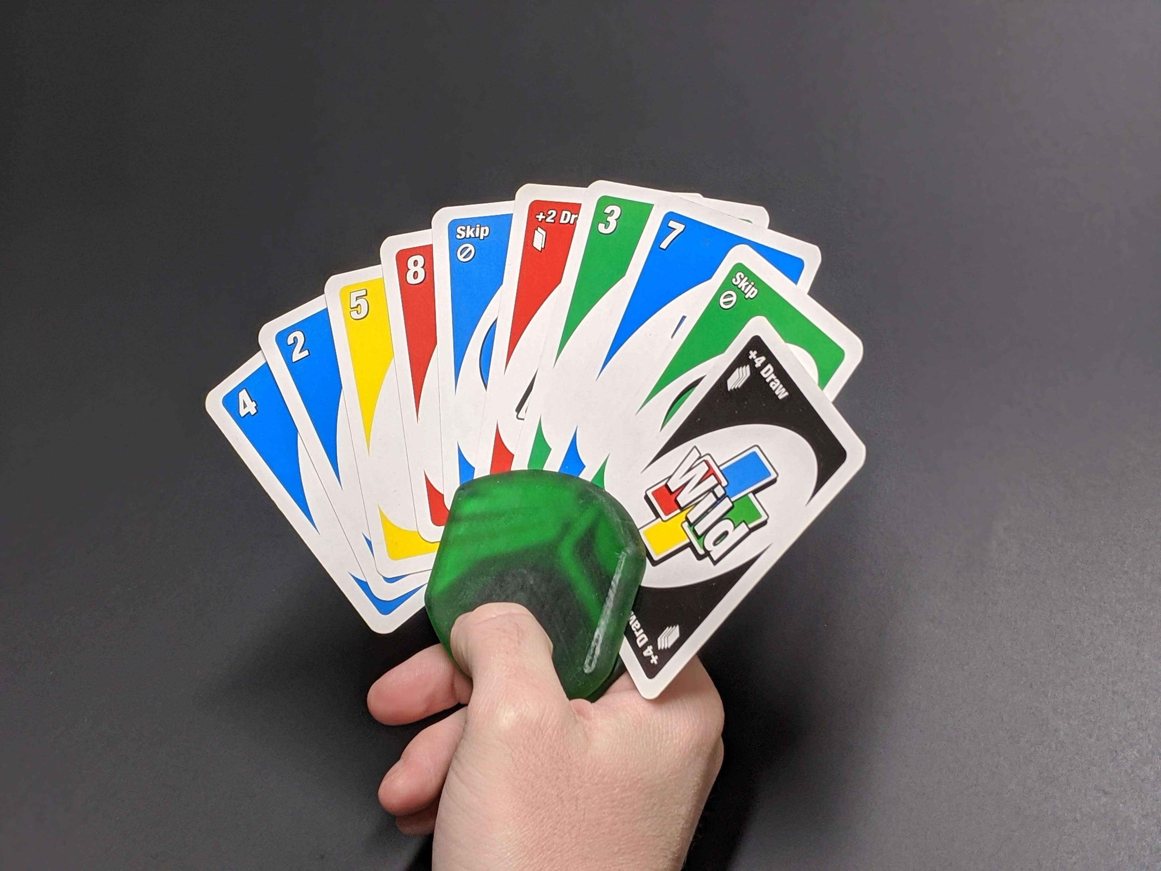 Miniatura 2 do modelo 3D Playing Card Holder / Stand