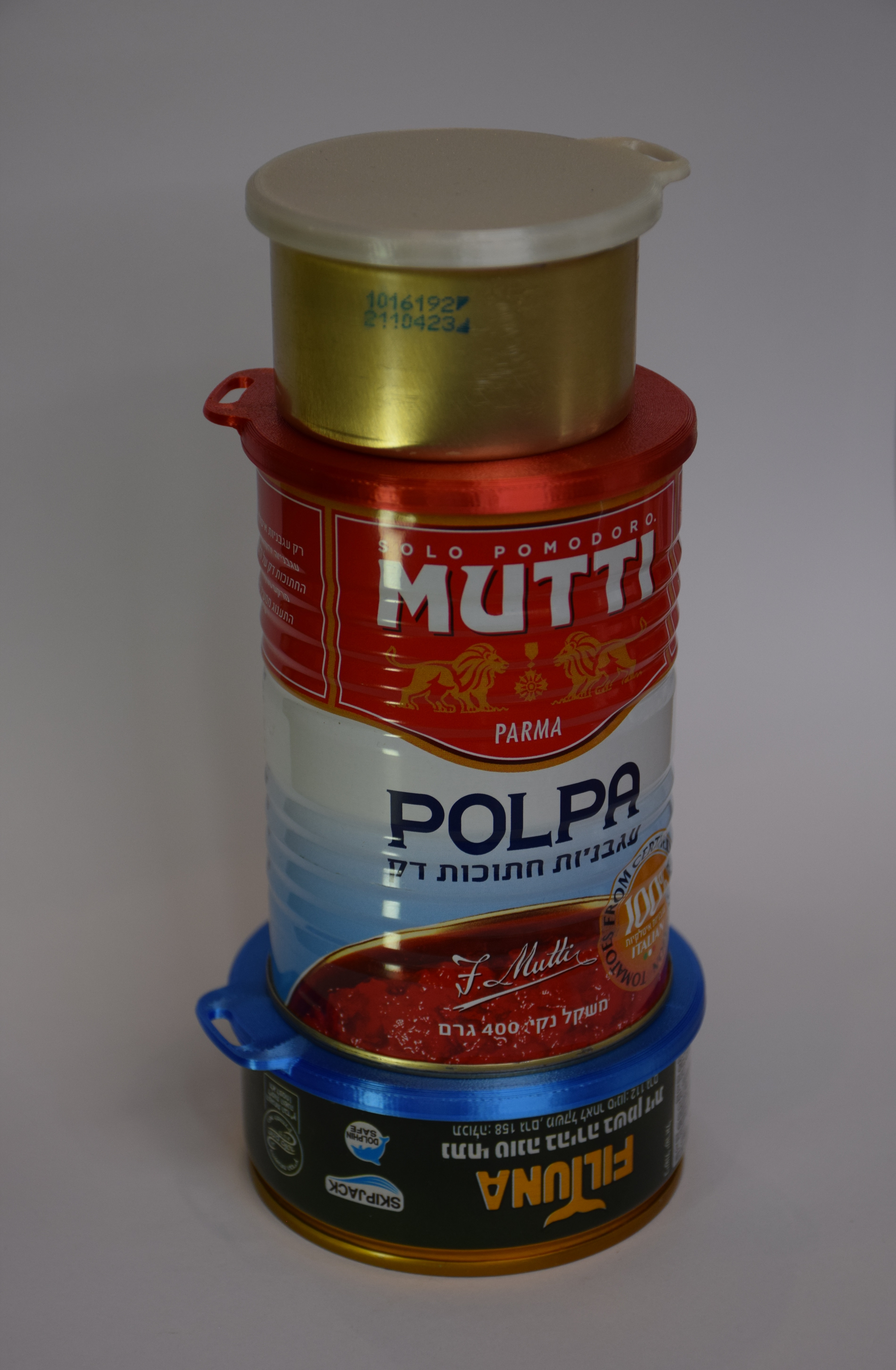 Miniatura 2 do modelo 3D Tin can lids