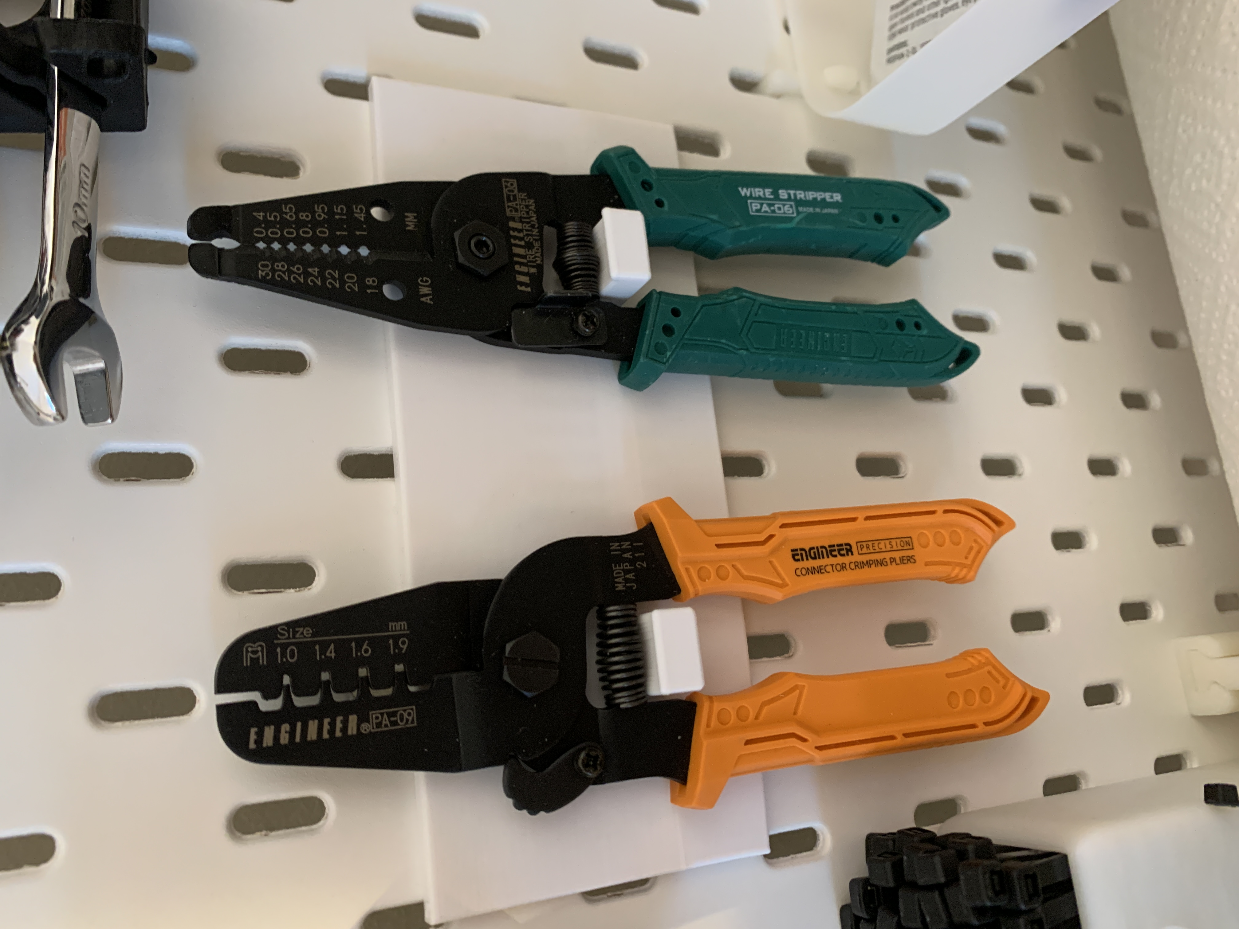 IKEA Skadis pliers holder for Engineer PA-09 and PA-06