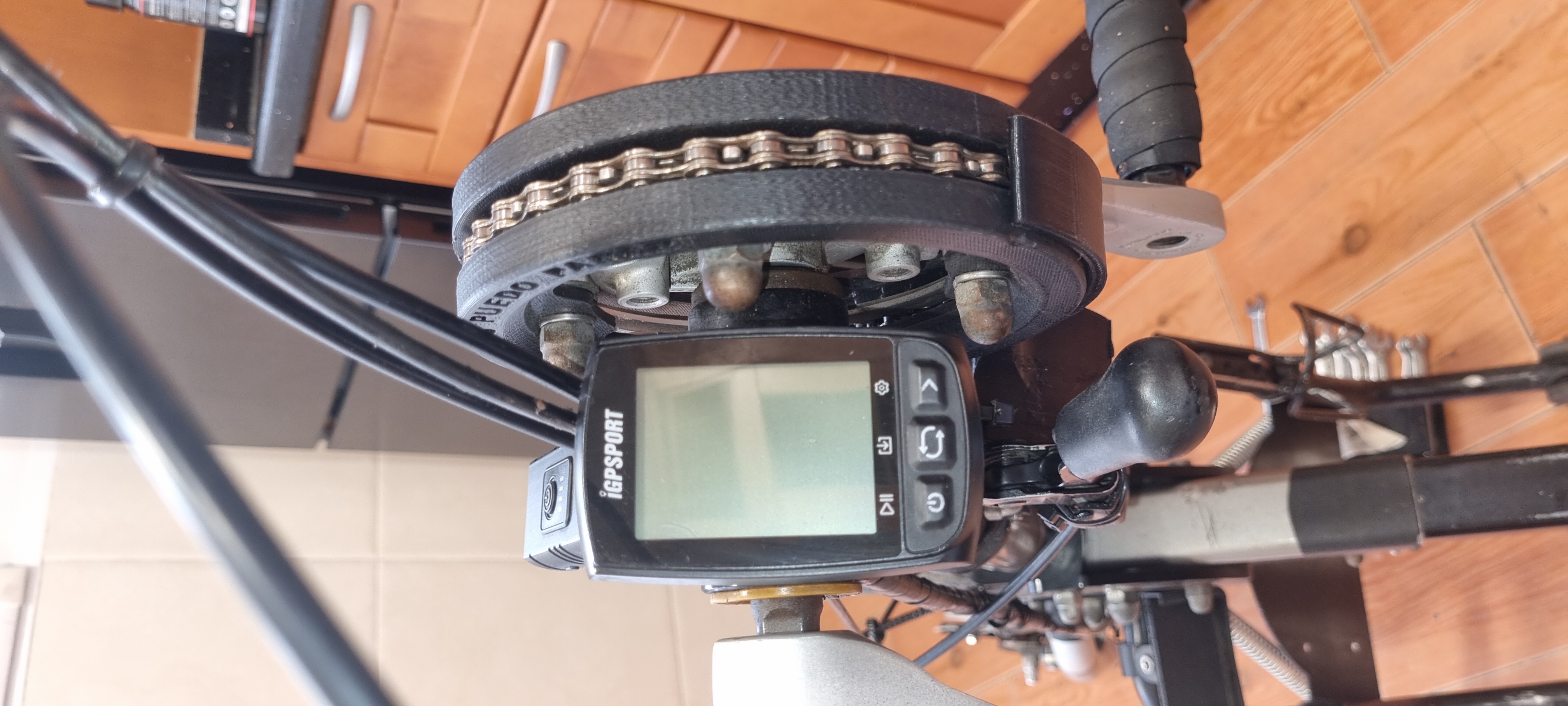 cubre plato y cadena handbike batec manual