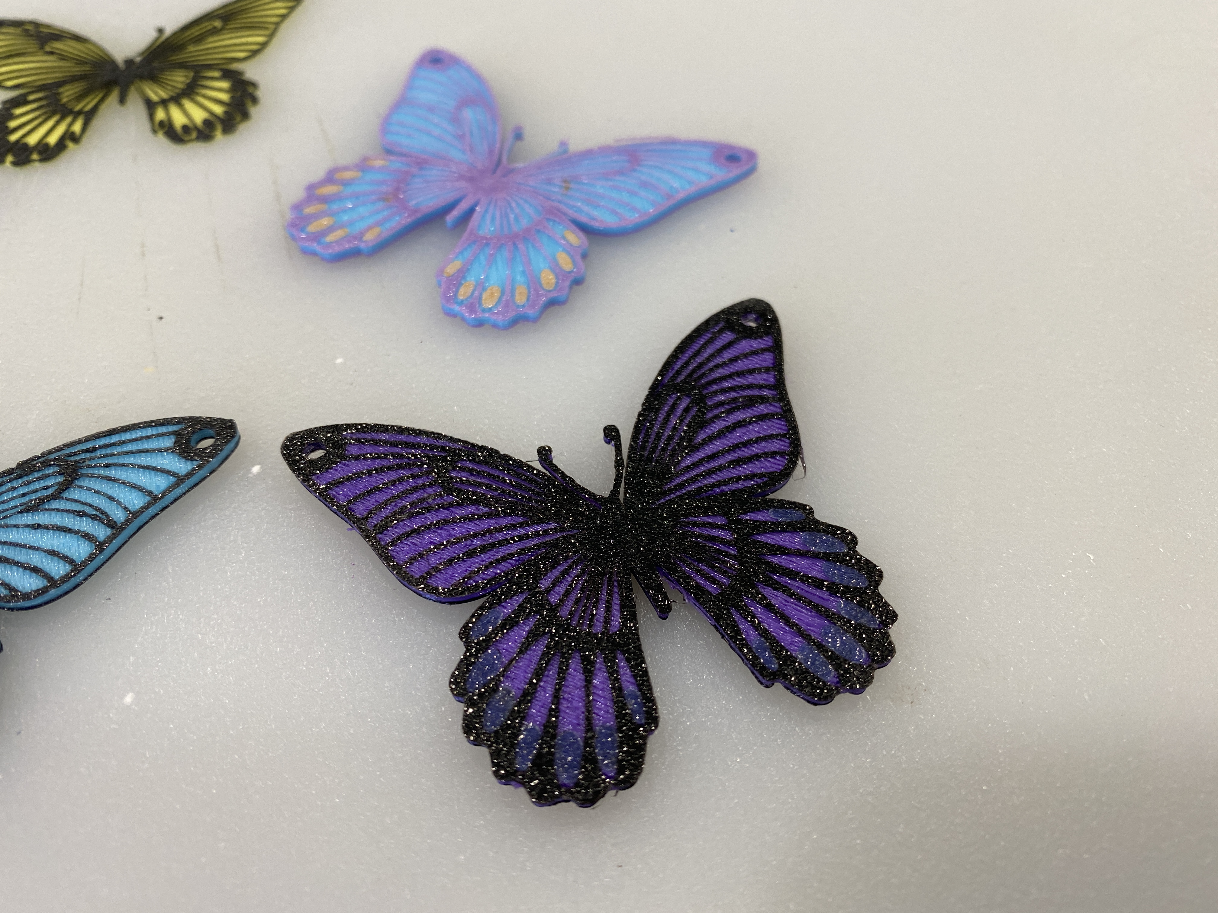 Miniatura 3 do modelo 3D Butterfly Pendant