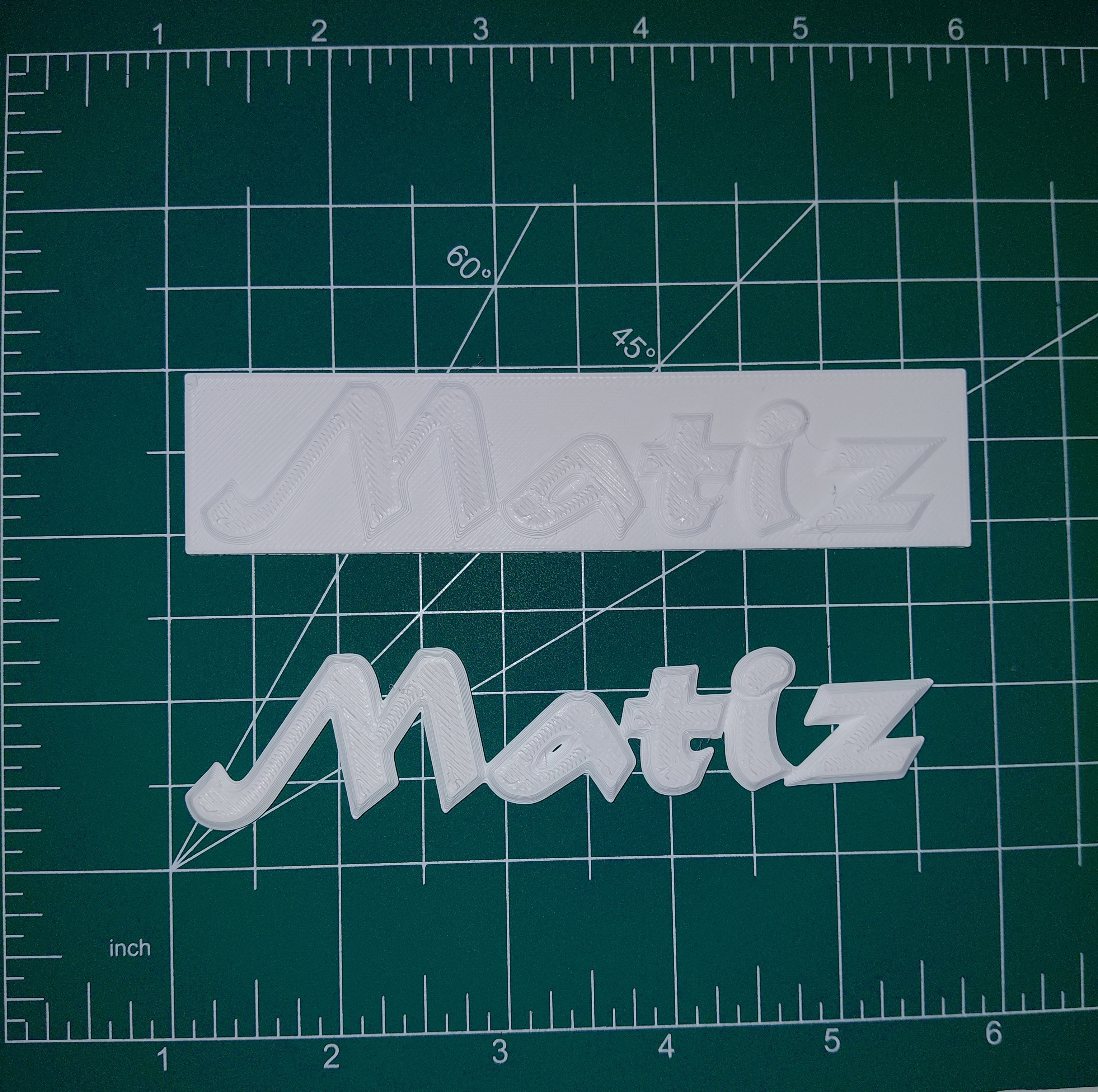 Daewoo Matiz Name Badge