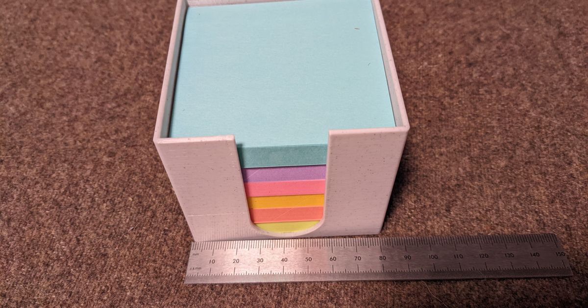 Post-It note Sticky Note Holder by afeinland | Download free STL model ...