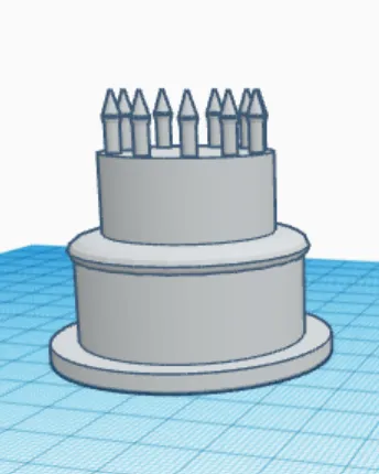 Cake 3d model. Free download. | Creazilla