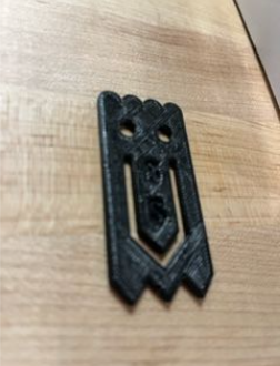 Miniatura 3 do modelo 3D 2D Ghost Paper Clip