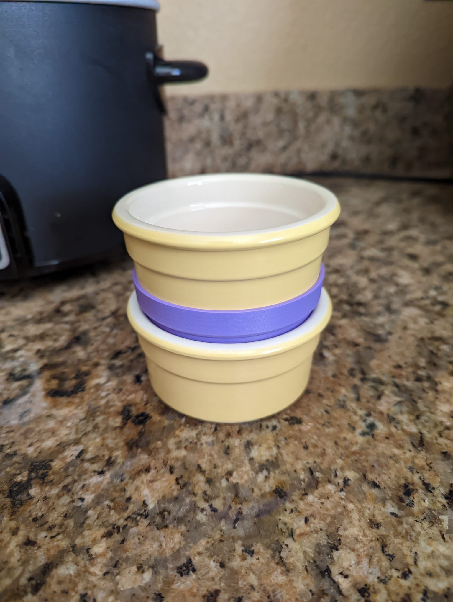 Ramekin stacker holder by Brix | Download free STL model | Printables.com