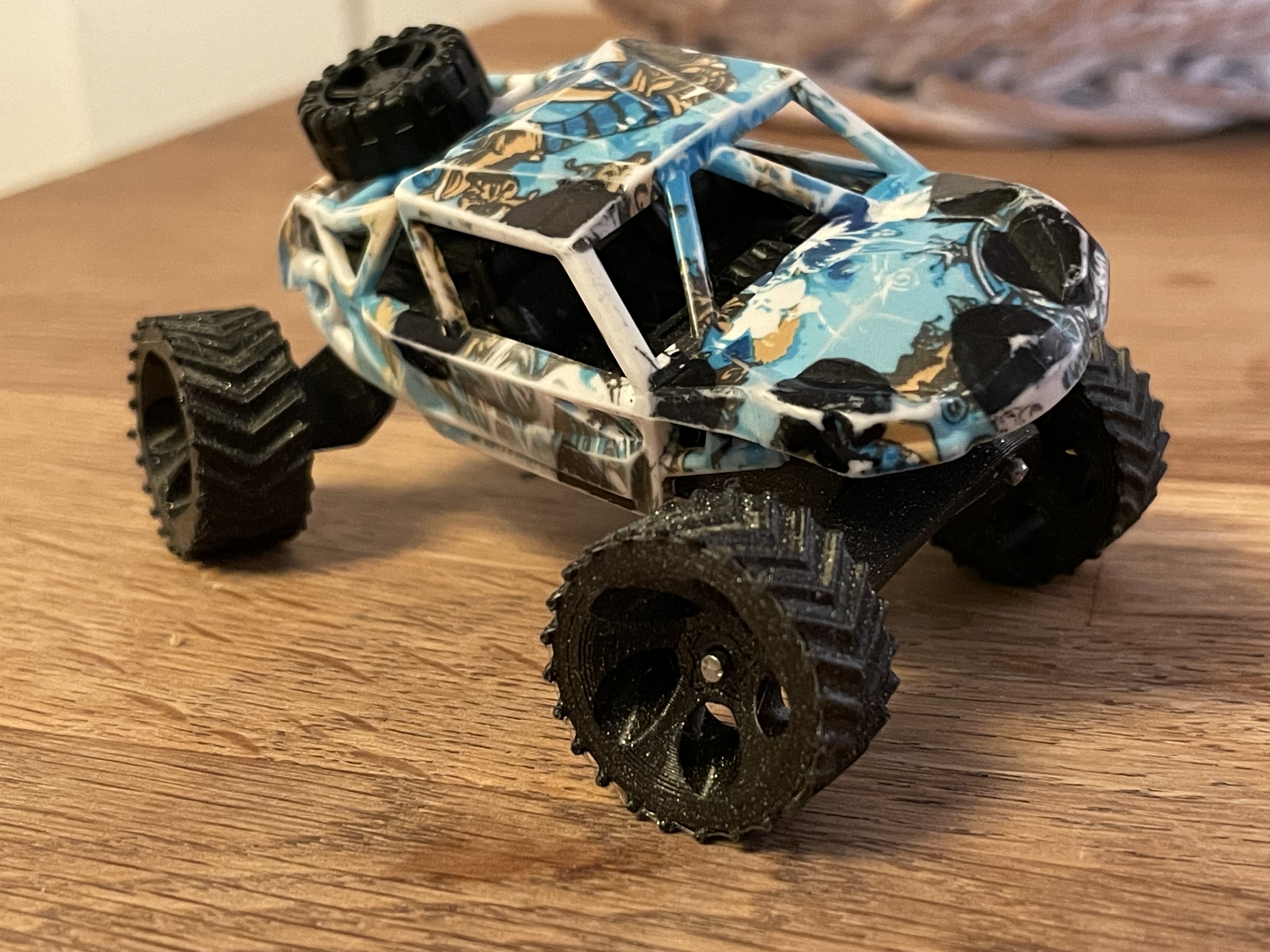 Toy Car Stadium Truck - reconstructing a holiday fund