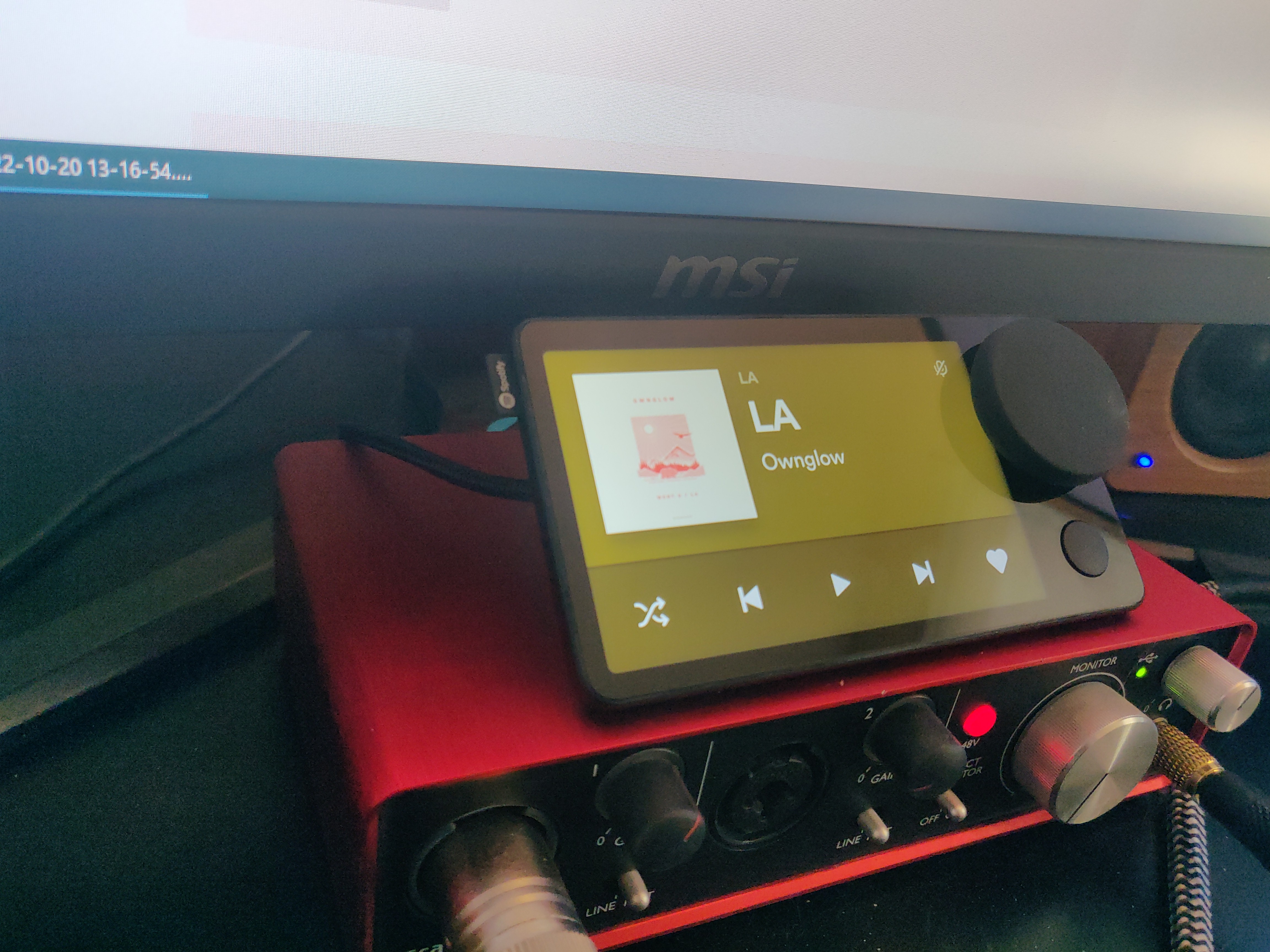 spotify car thing desk mount