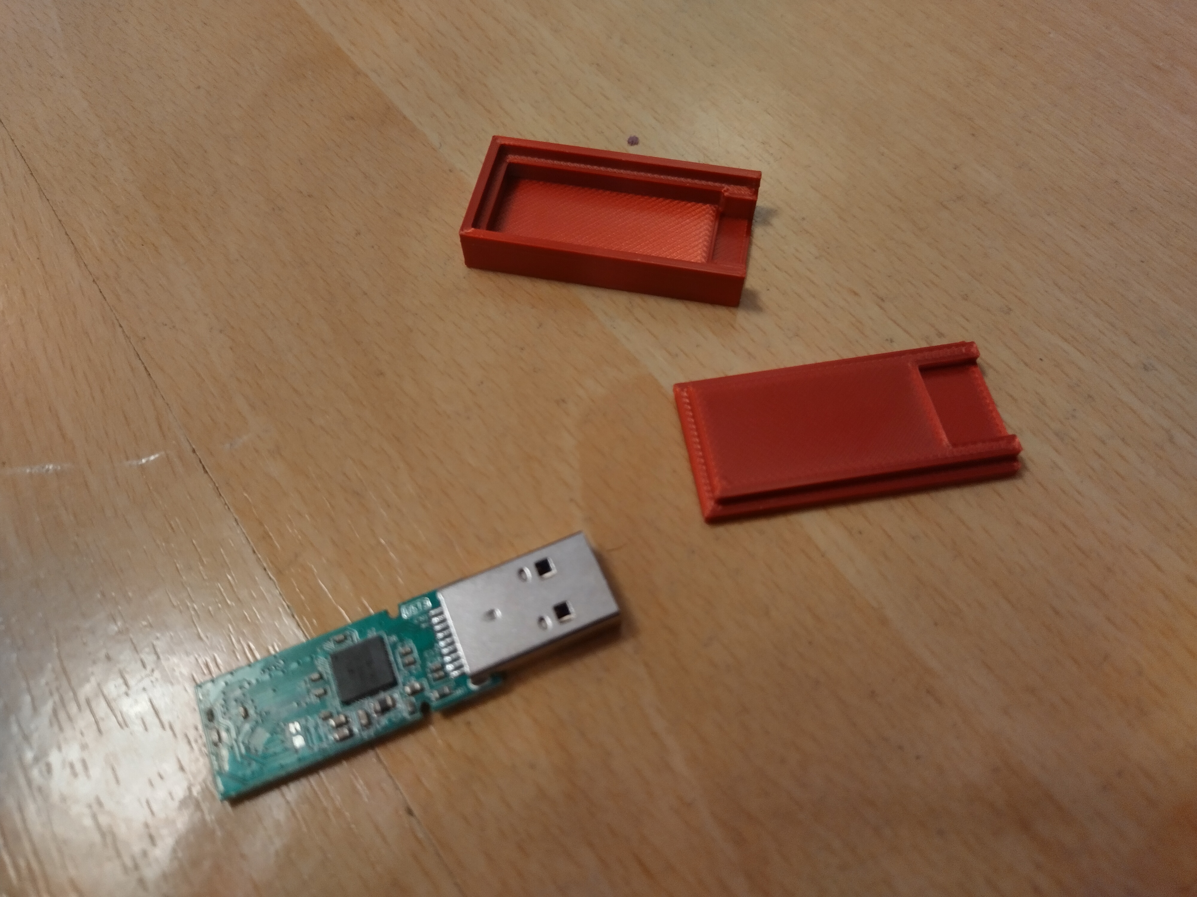 Miniatura 3 do modelo 3D Simple USB Case