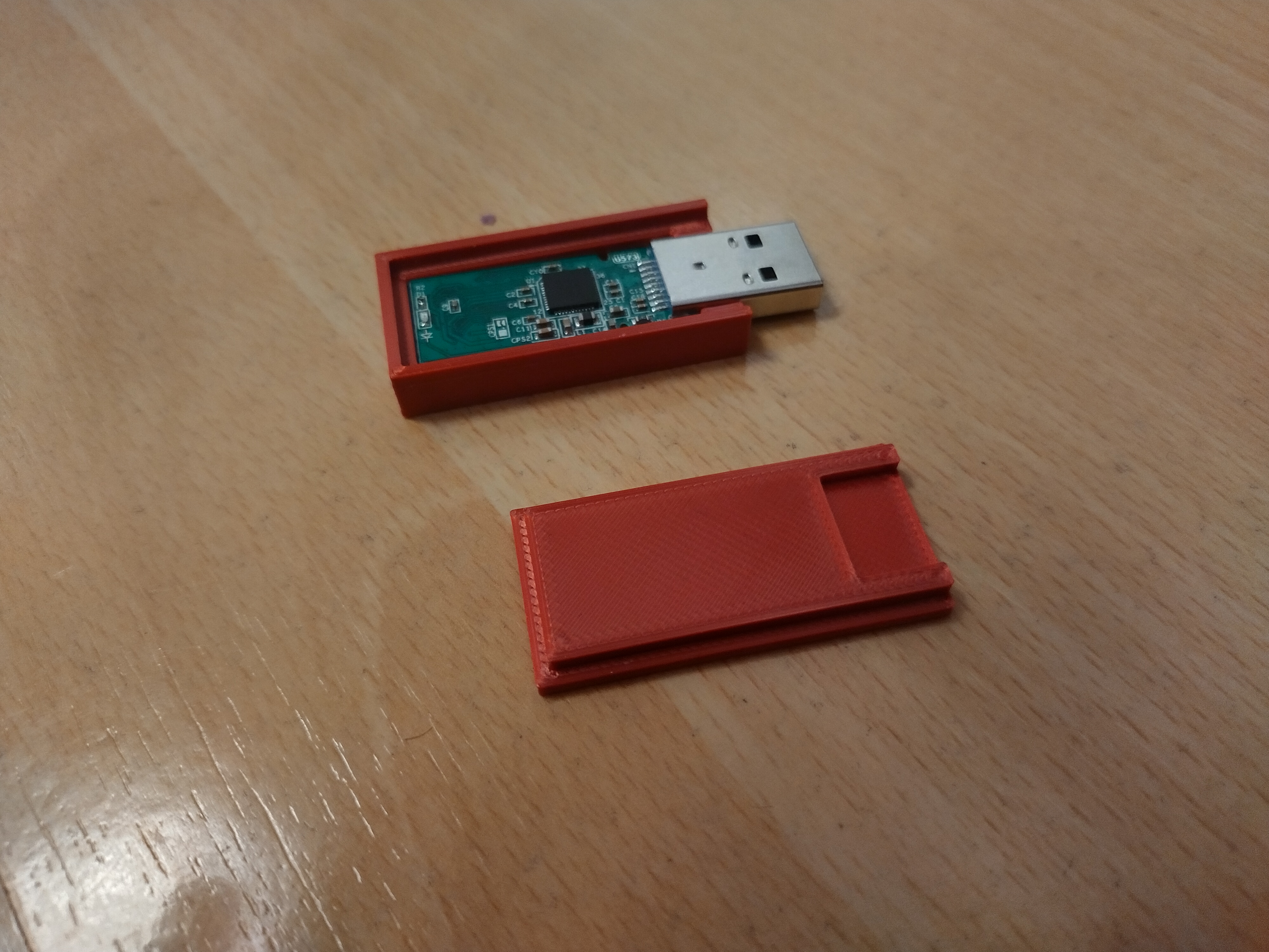 Miniatura 4 do modelo 3D Simple USB Case