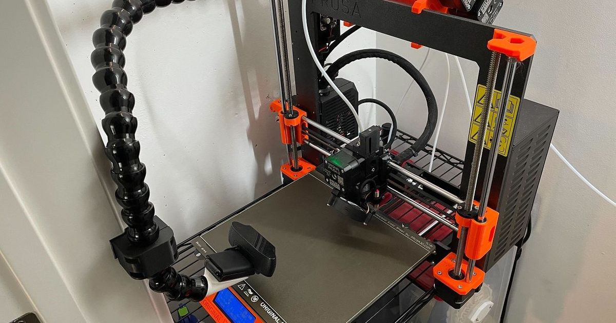 Prusa i3mk3/s octoprint rpi + camera mount by motsu | Download free STL ...