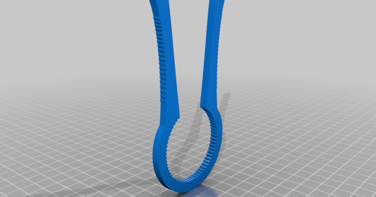 Camera Filter Wrench by Brian Segarra Download free STL model