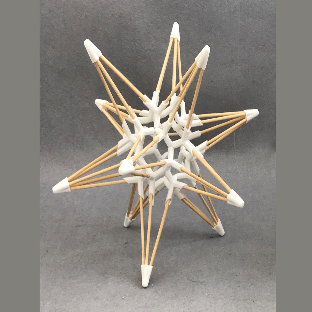 polyhedra star ( ninth stellation of icosahedron )