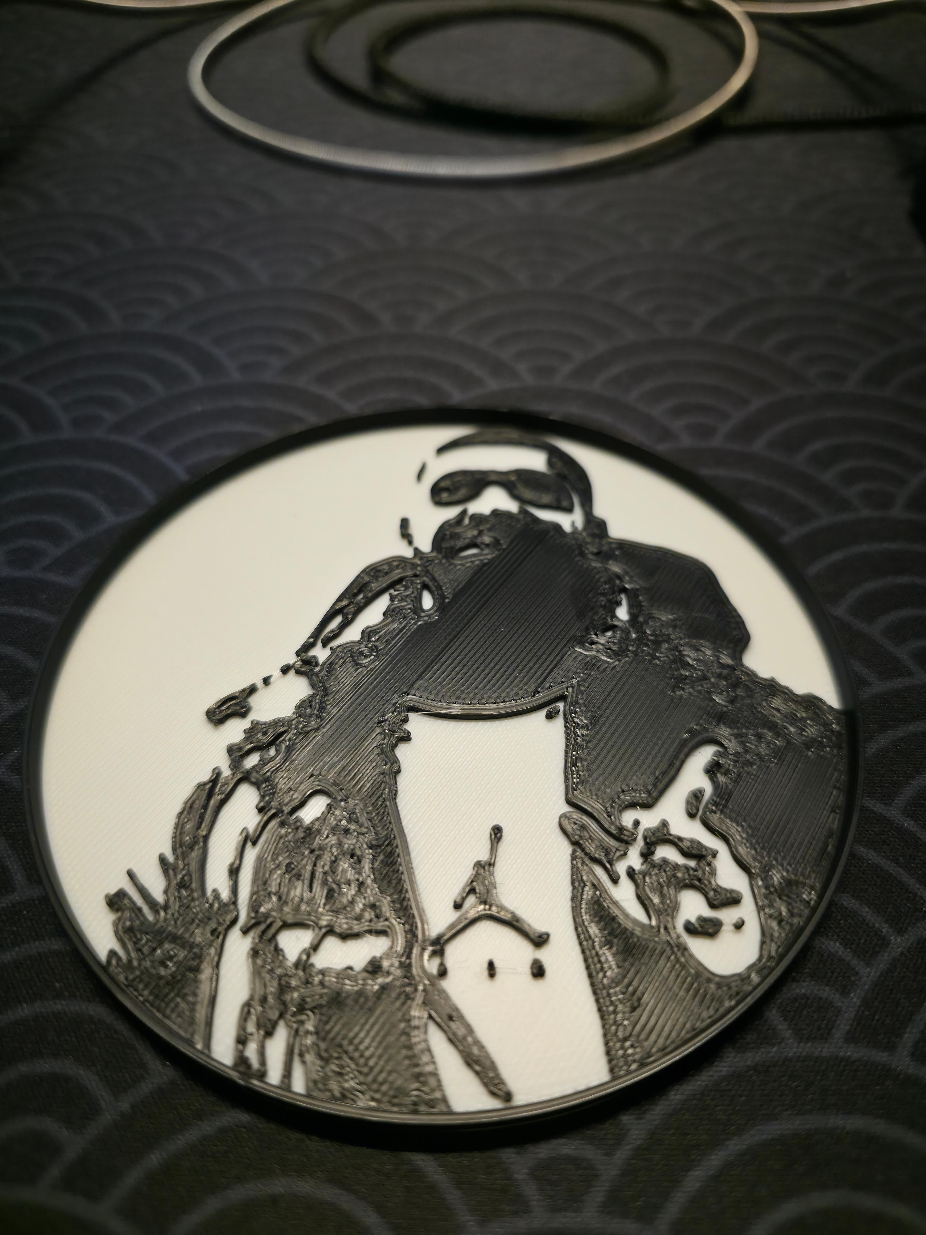 Drake meme coaster "Yes"