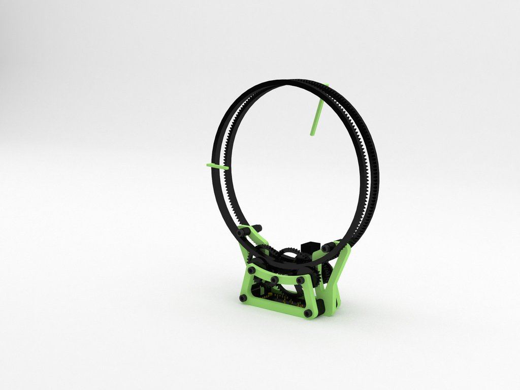 Miniatura 16 do modelo 3D holo clock
