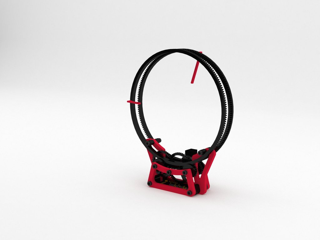 Miniatura 17 do modelo 3D holo clock