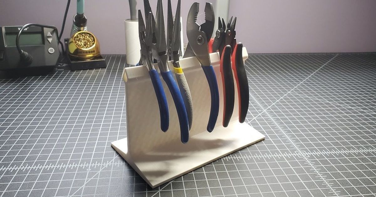 Plier Rack by Zalani Download free STL model