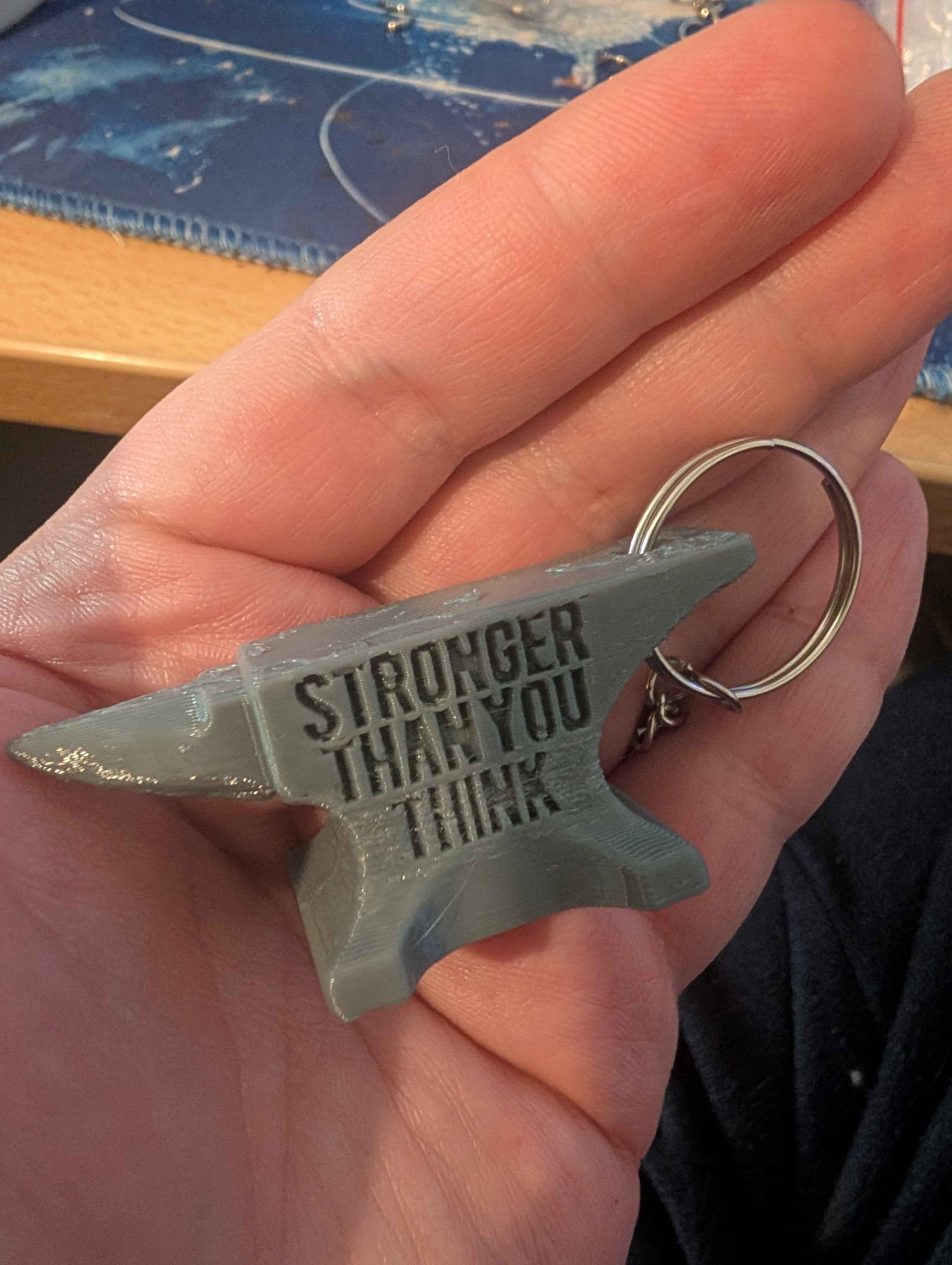 PMA Keychains - Stronger than you think keychain