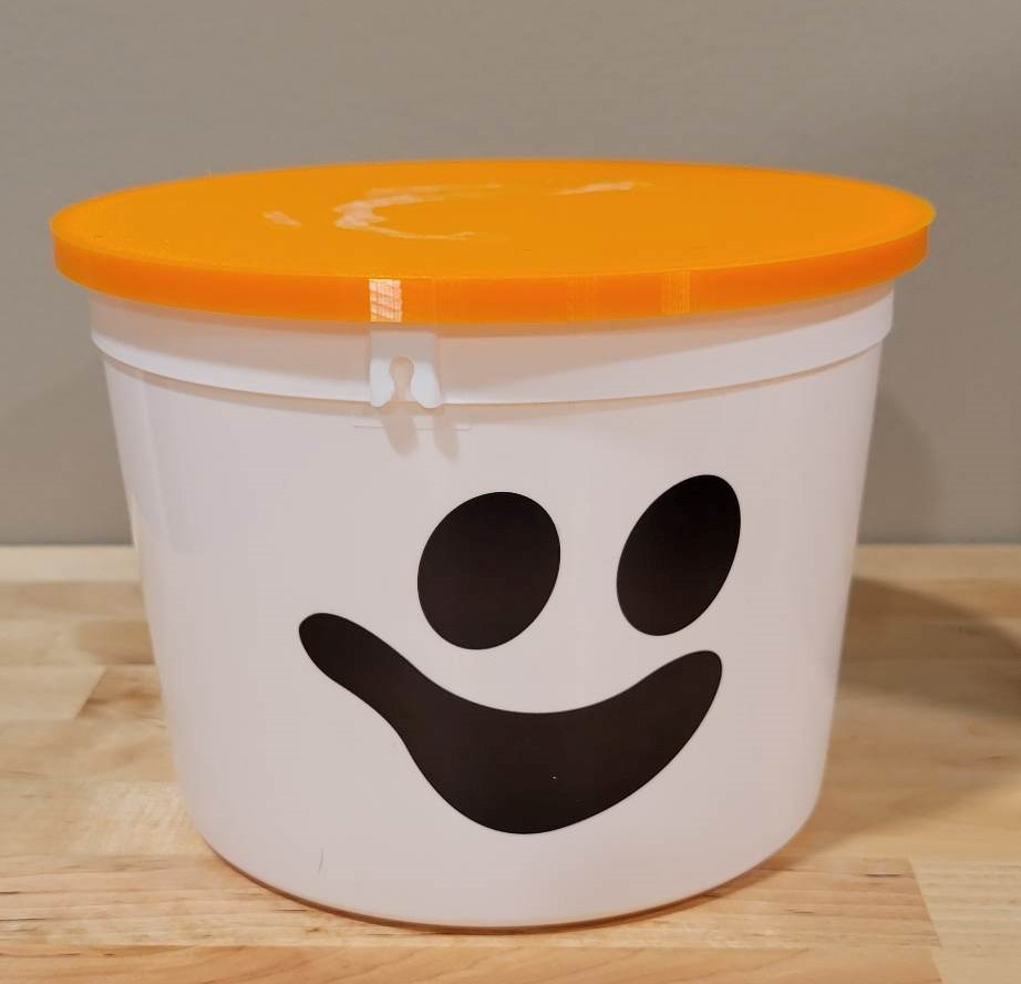 Boo Bucket Happy meal lid