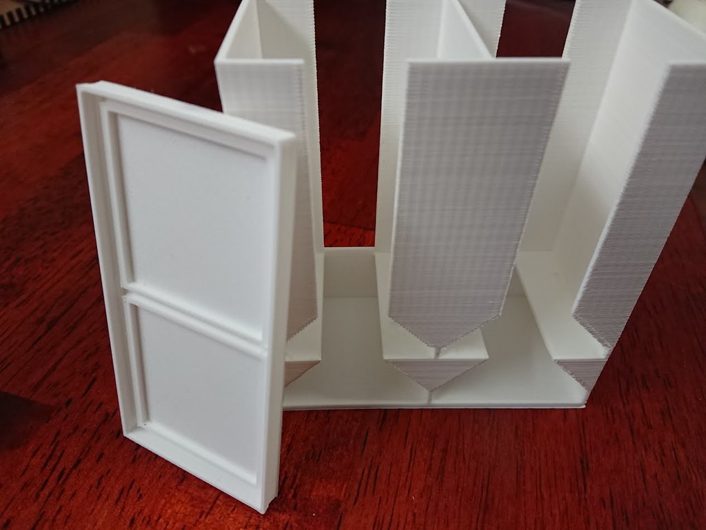 Dual Tile Tower with lid - Carcassonne