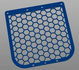 Prusa Face Shield — Traceable Template