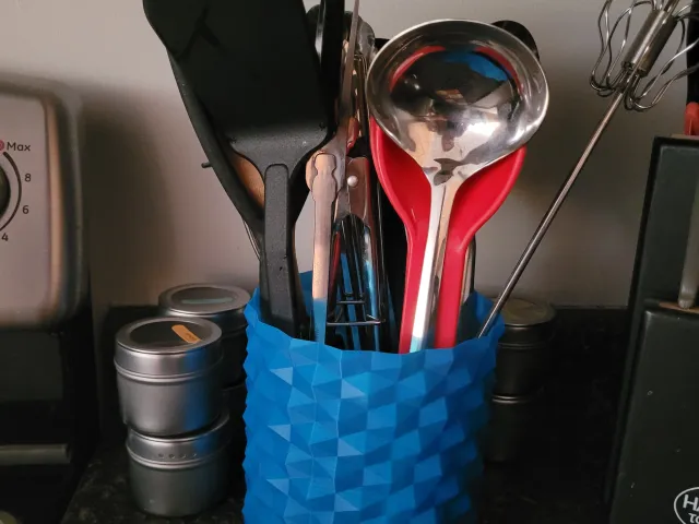 Vase Mode Bucket Organizer for Kitchen Utensils