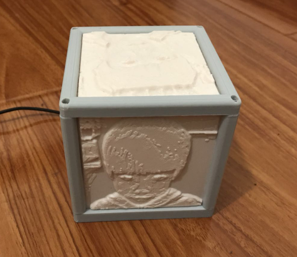 Miniatura 3 do modelo 3D lithopane box slim
