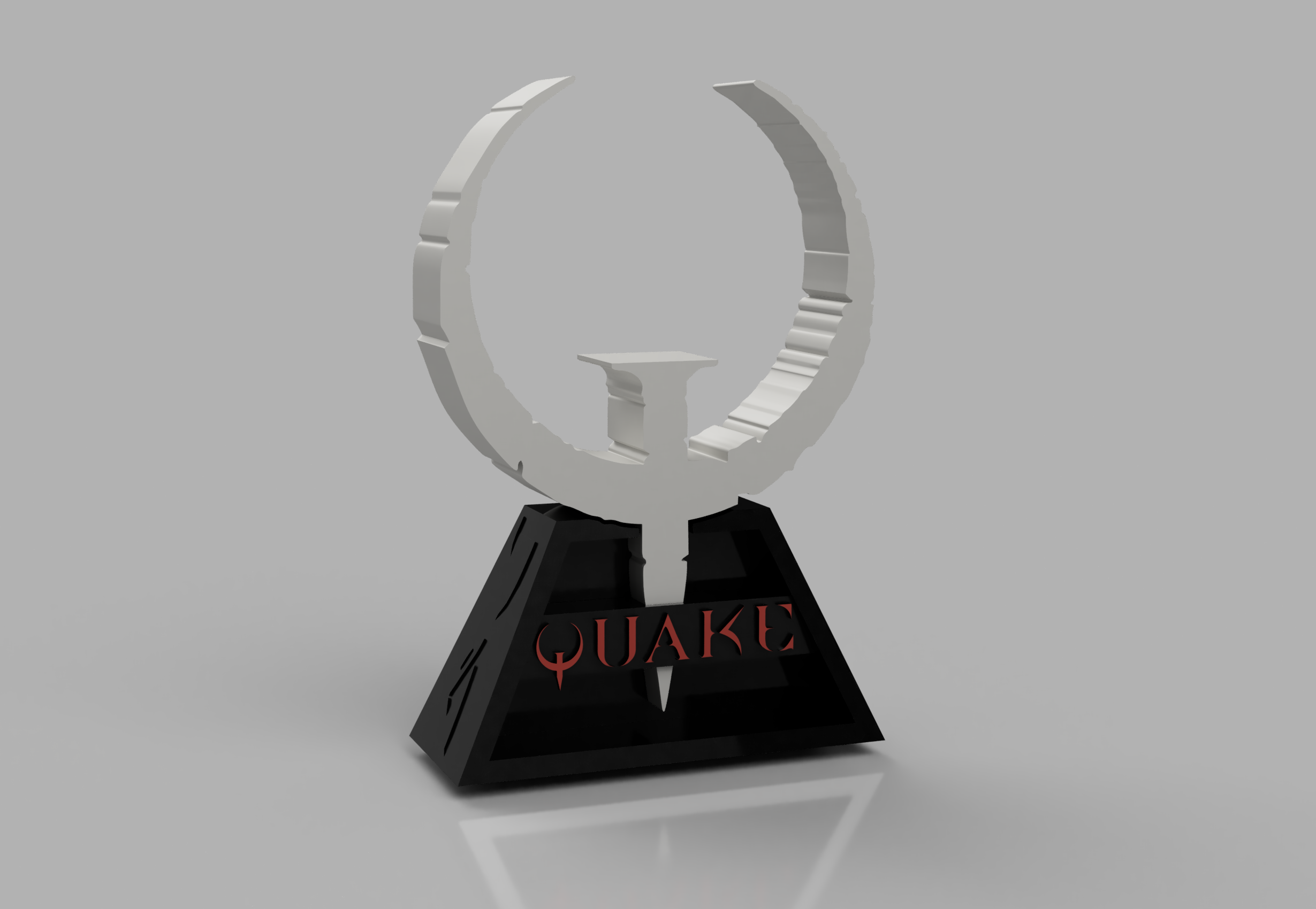 Quake Logo Display