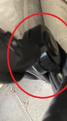 Stroller hood mount