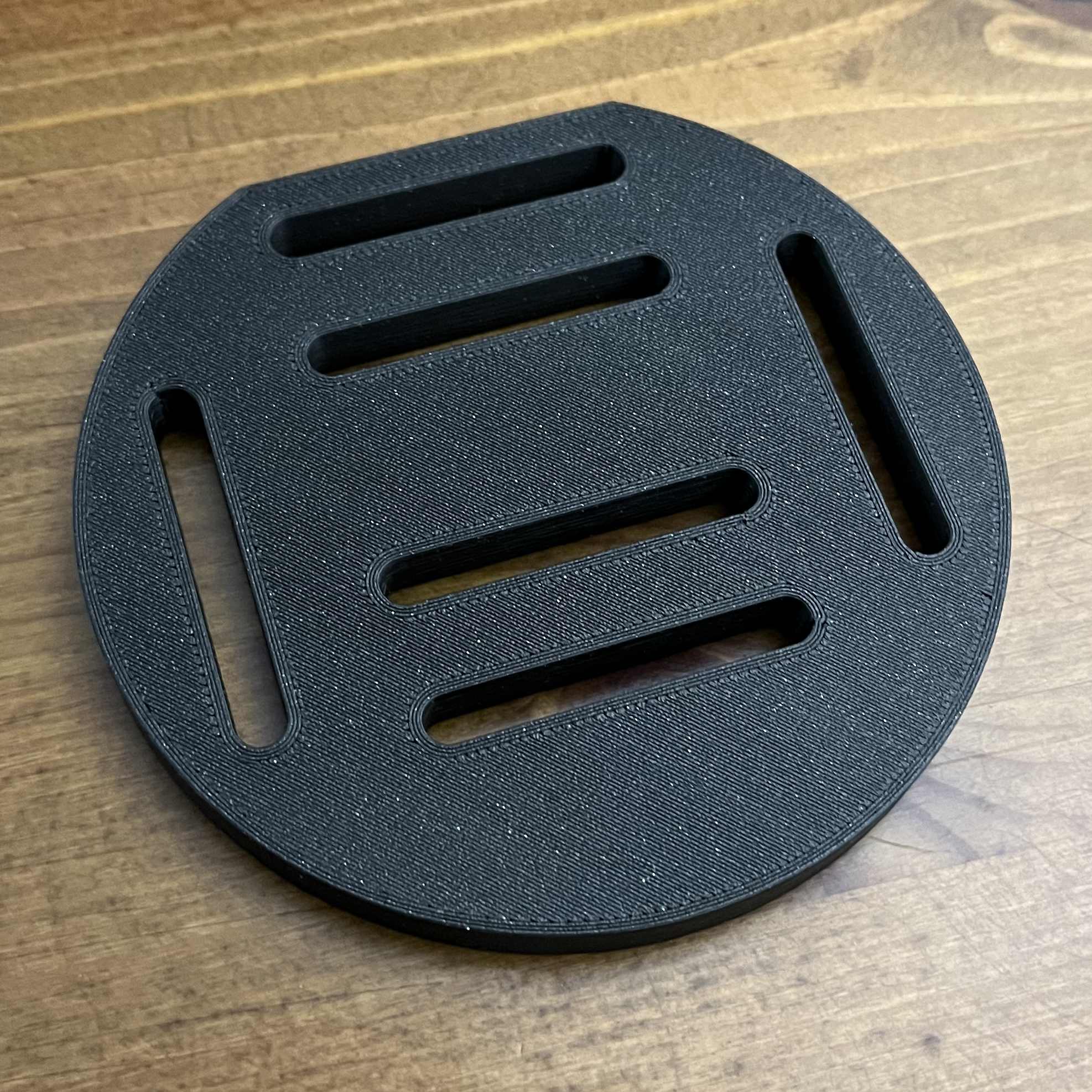 Miniatura 4 do modelo 3D Hex stackable medal holder