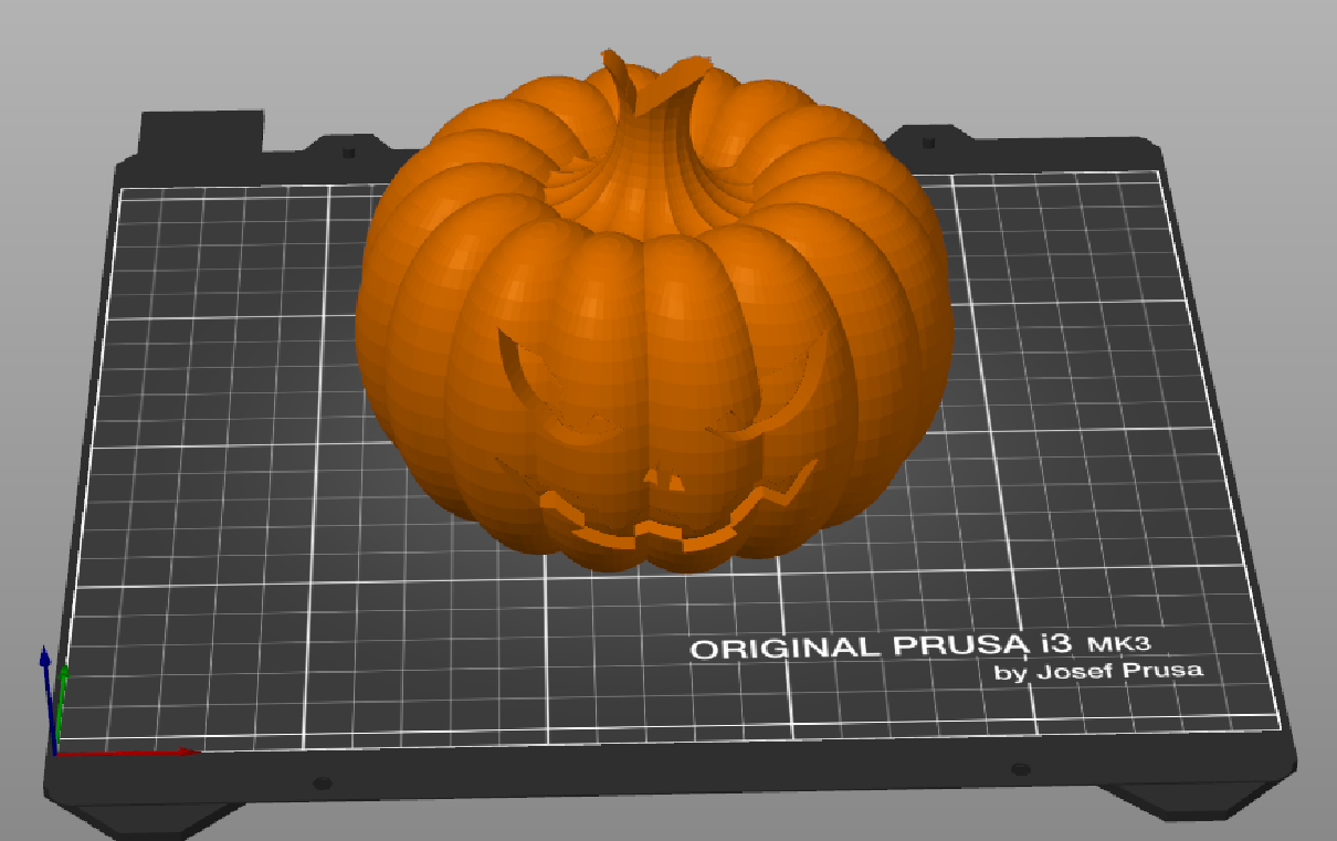 haloween pumpkin by George Duma Download free STL model Printables com