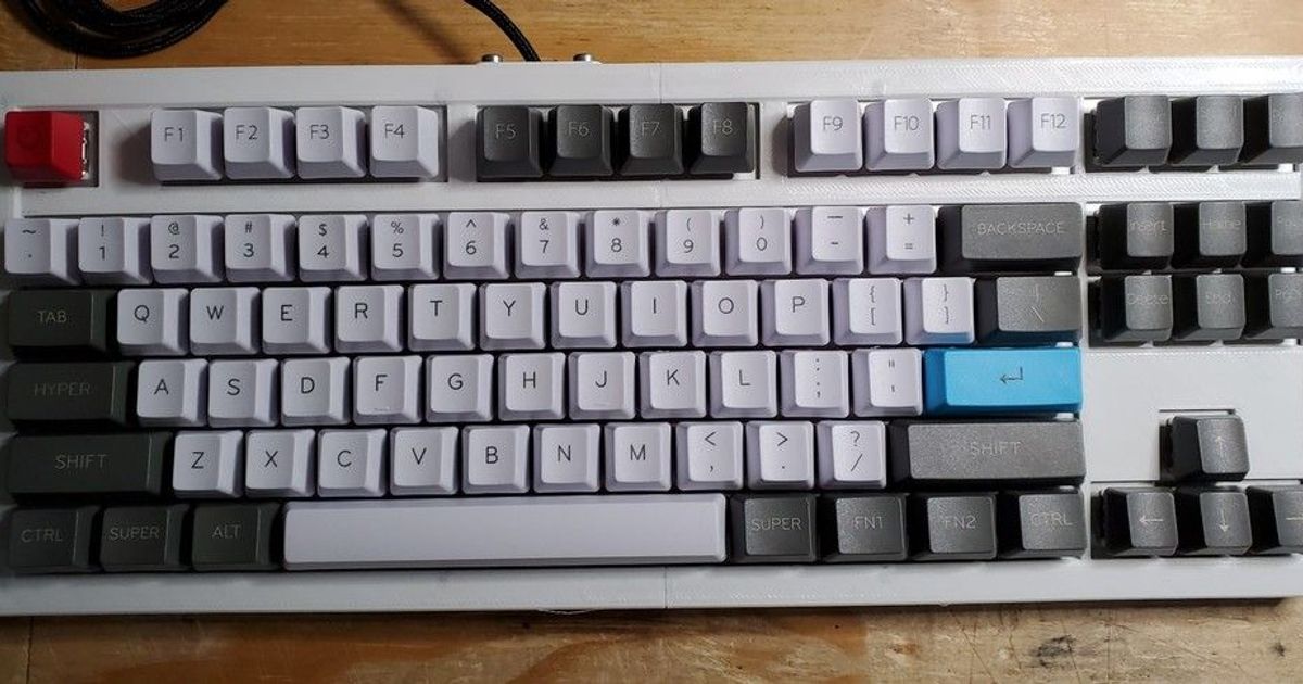 TheBasic - A Minimalist 87 Key Mechanical Keyboard by revere521 ...