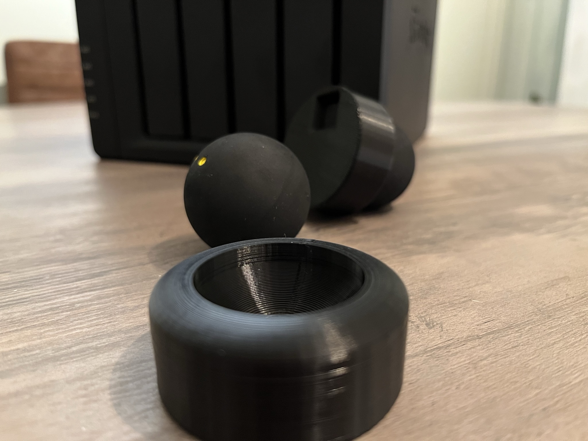 Synology Squash Ball Feet by frealmyr Download free STL model