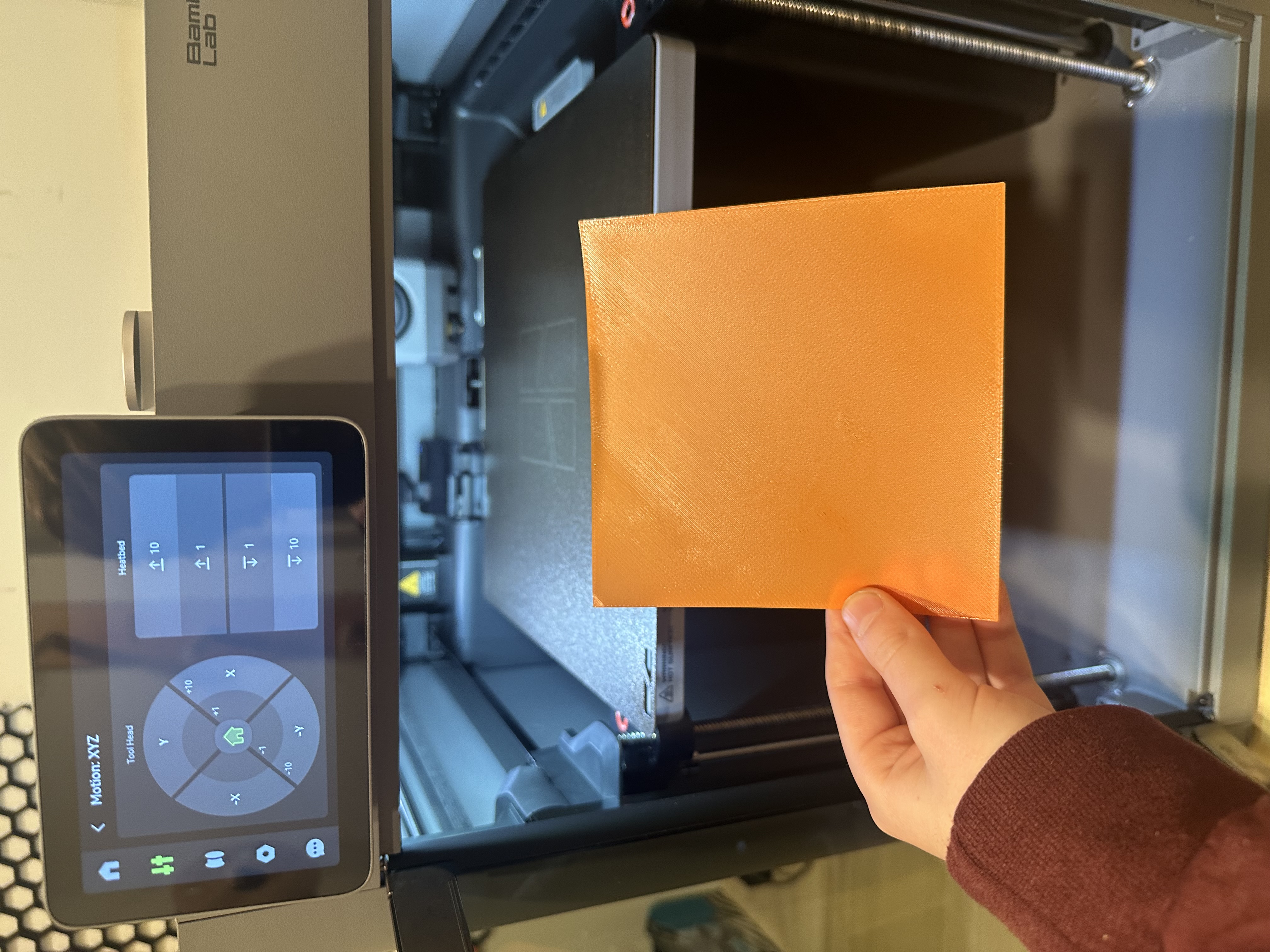 1st Layer Print Test