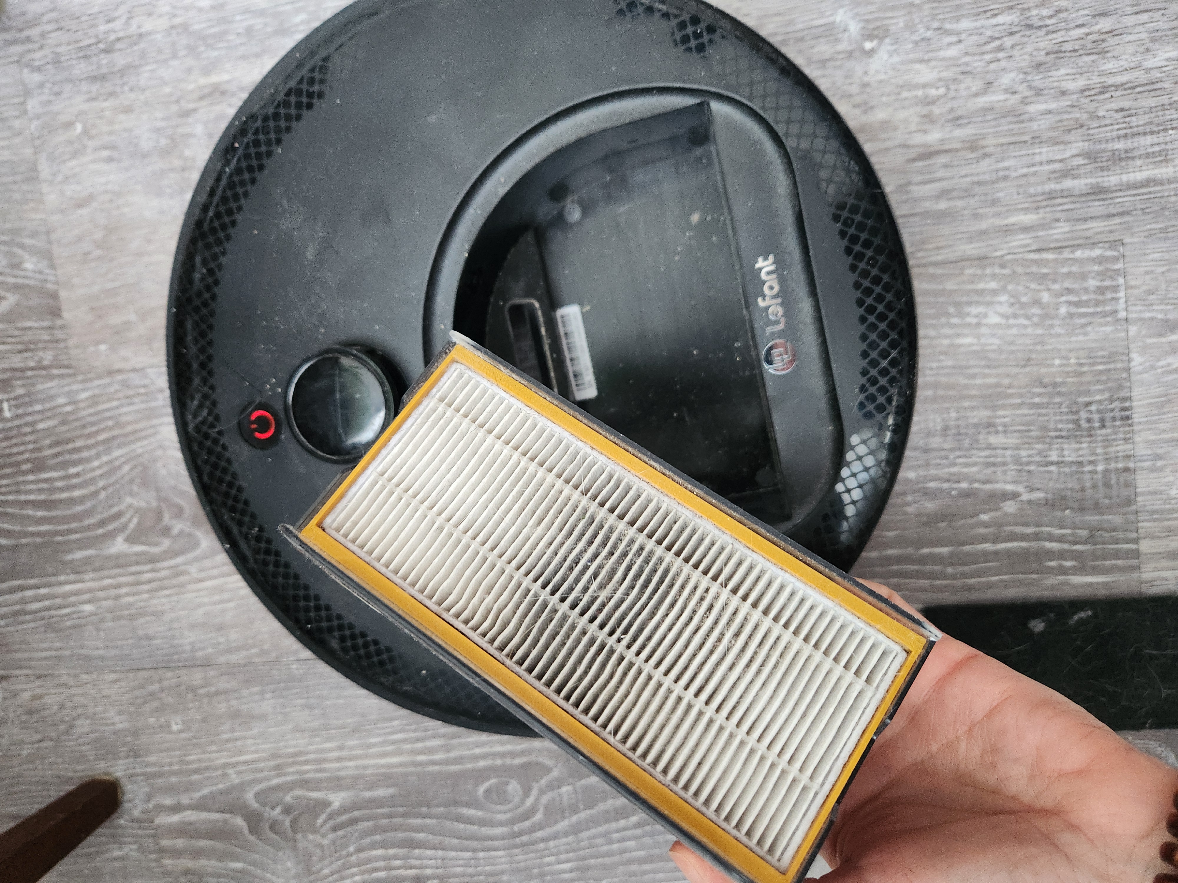 Lefant M330 vacuum filter holder