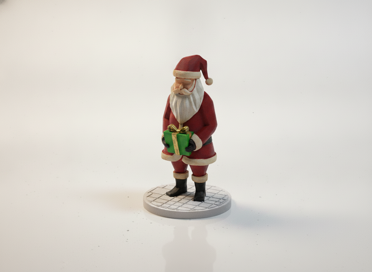 Really Low Poly Santa