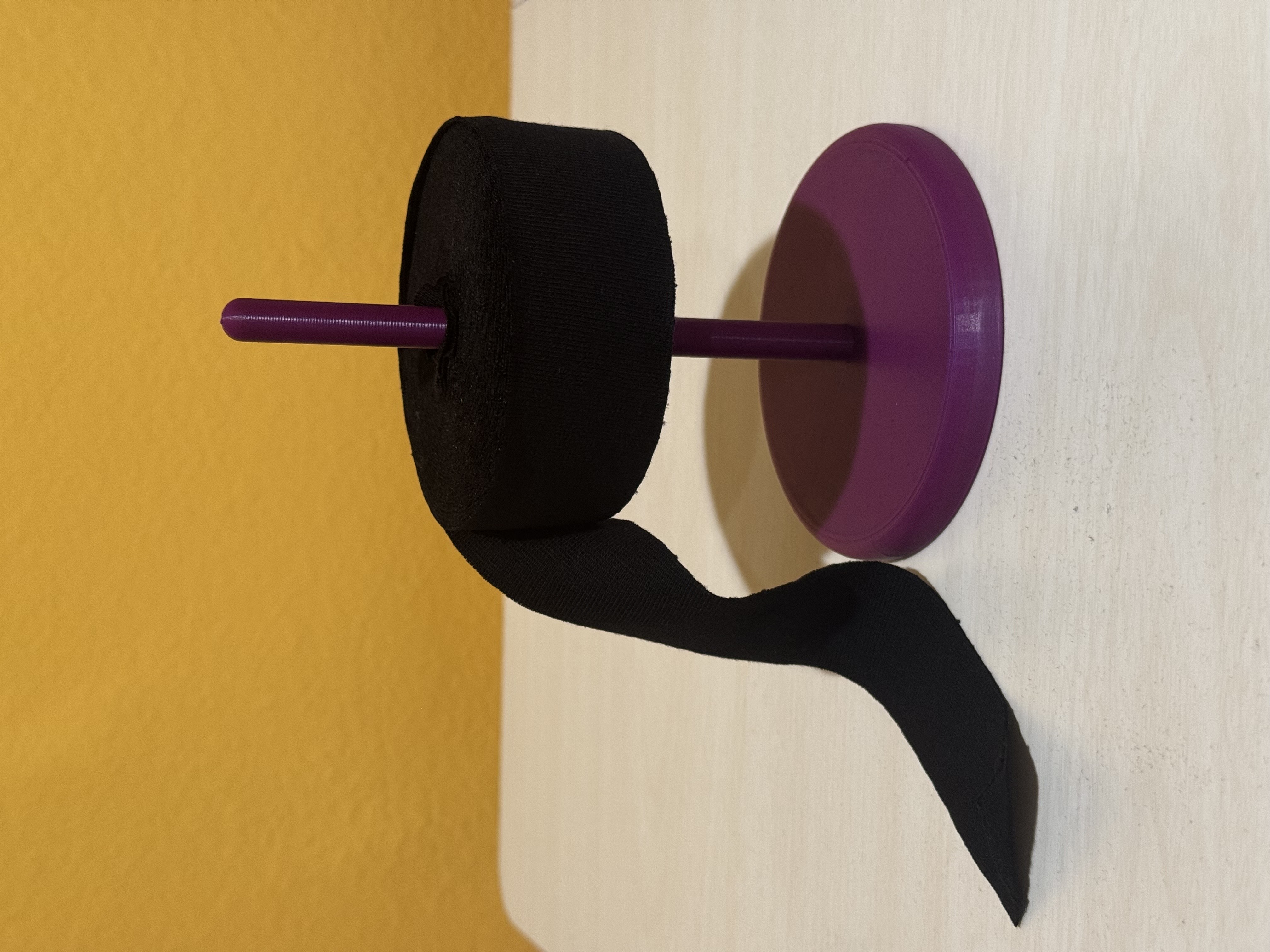 Sewing machine binding spinner