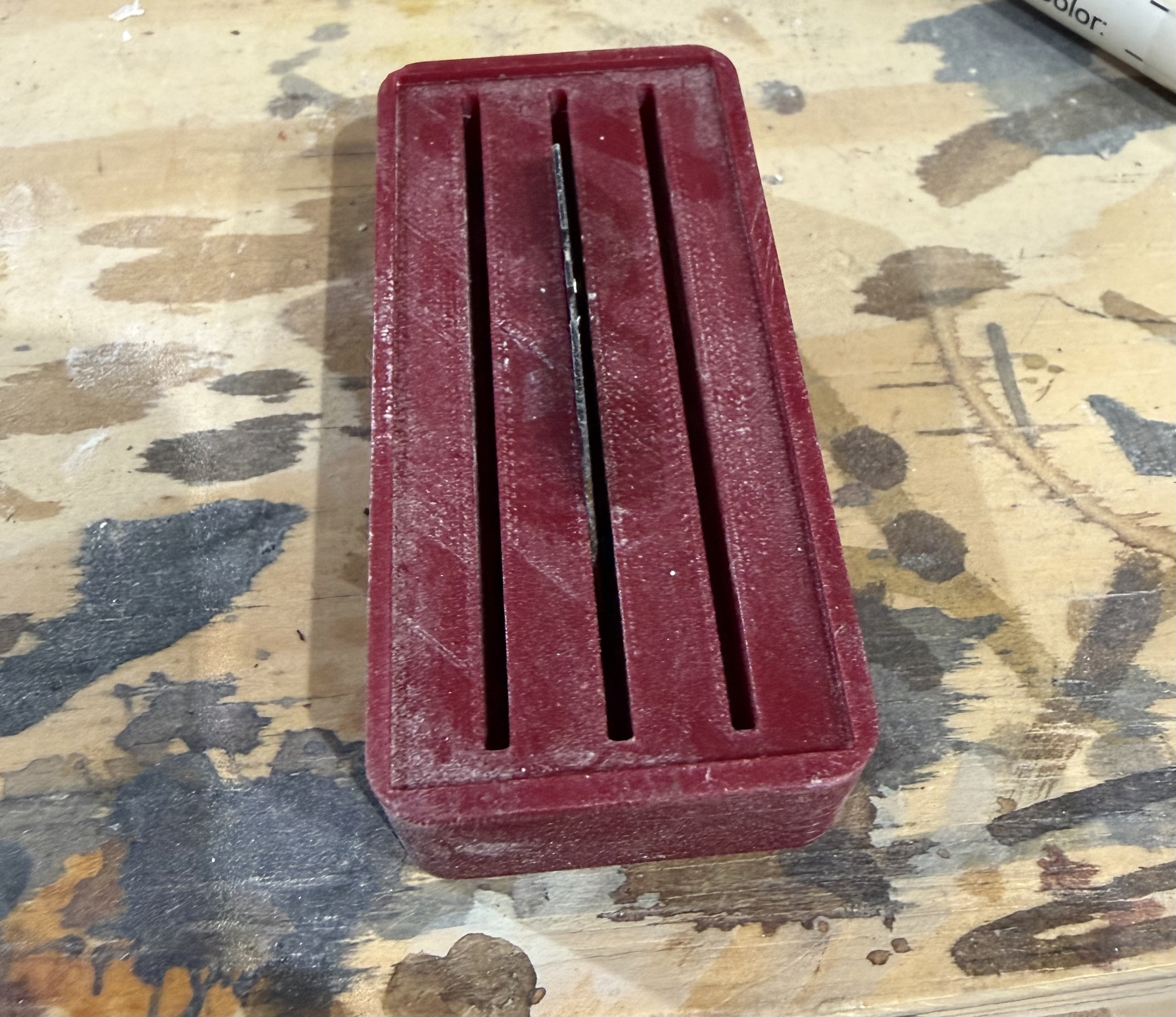 3 razor blade holder