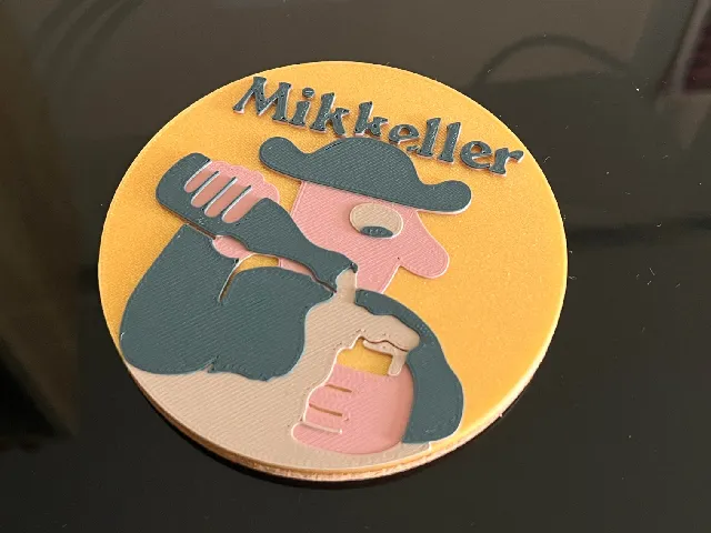 Mikkeller Beer Coaster - Denmark