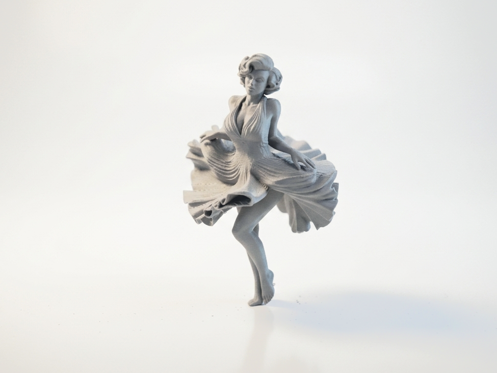 Marilyn Monroe Dancing Figurine Movies TV 3D Printable