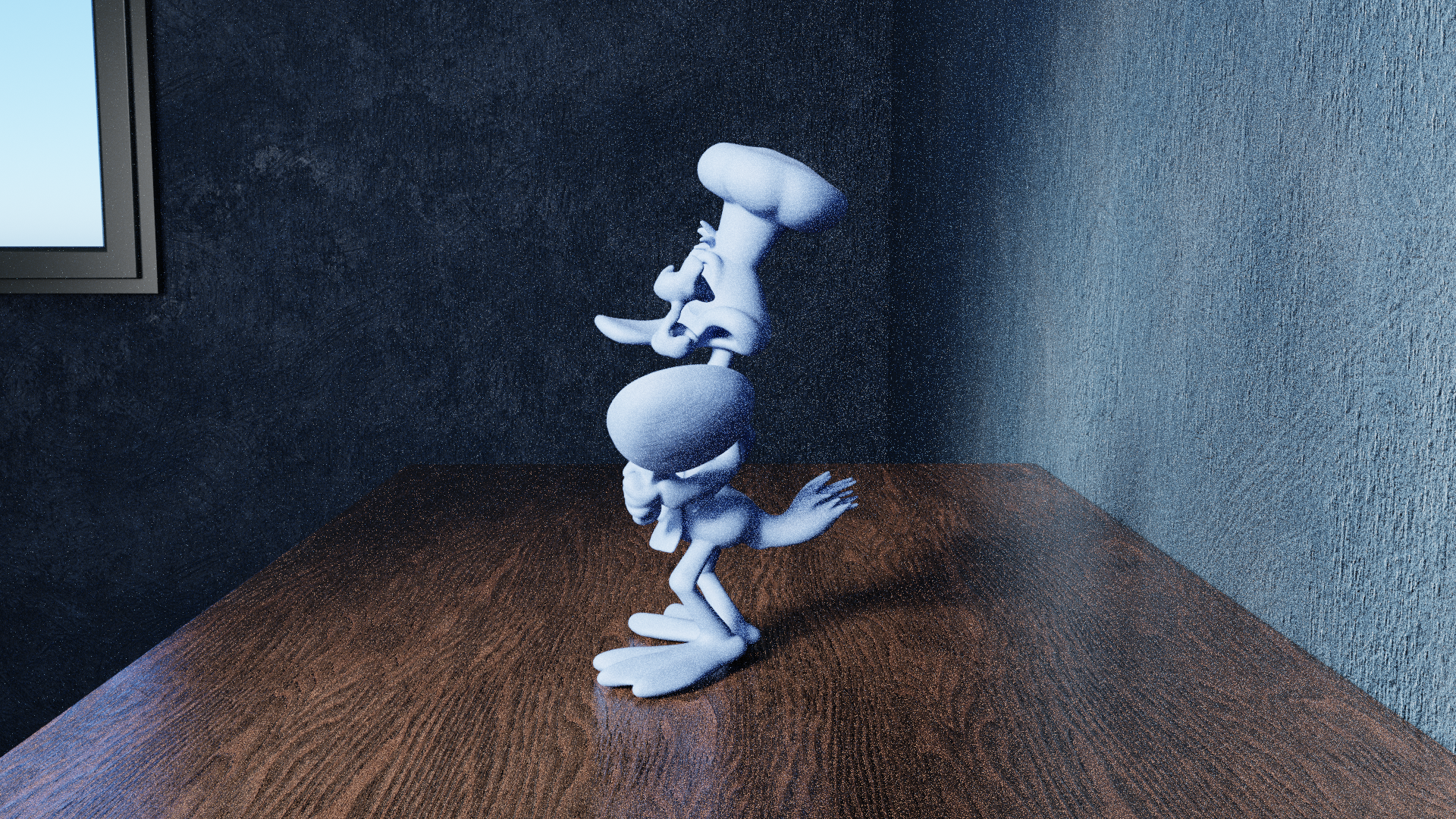 Miniatura 6 do modelo 3D Chef Duffy Duck