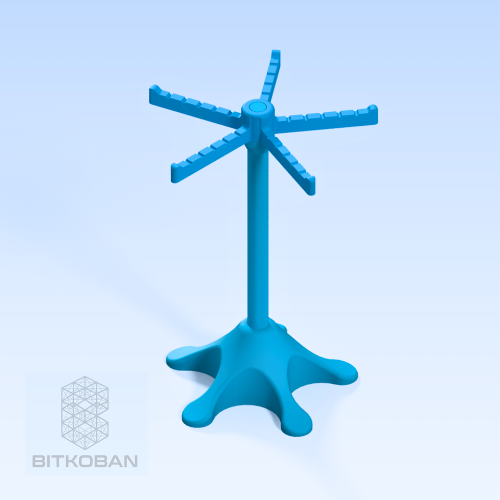 Rotating keychain and bracelet display stand