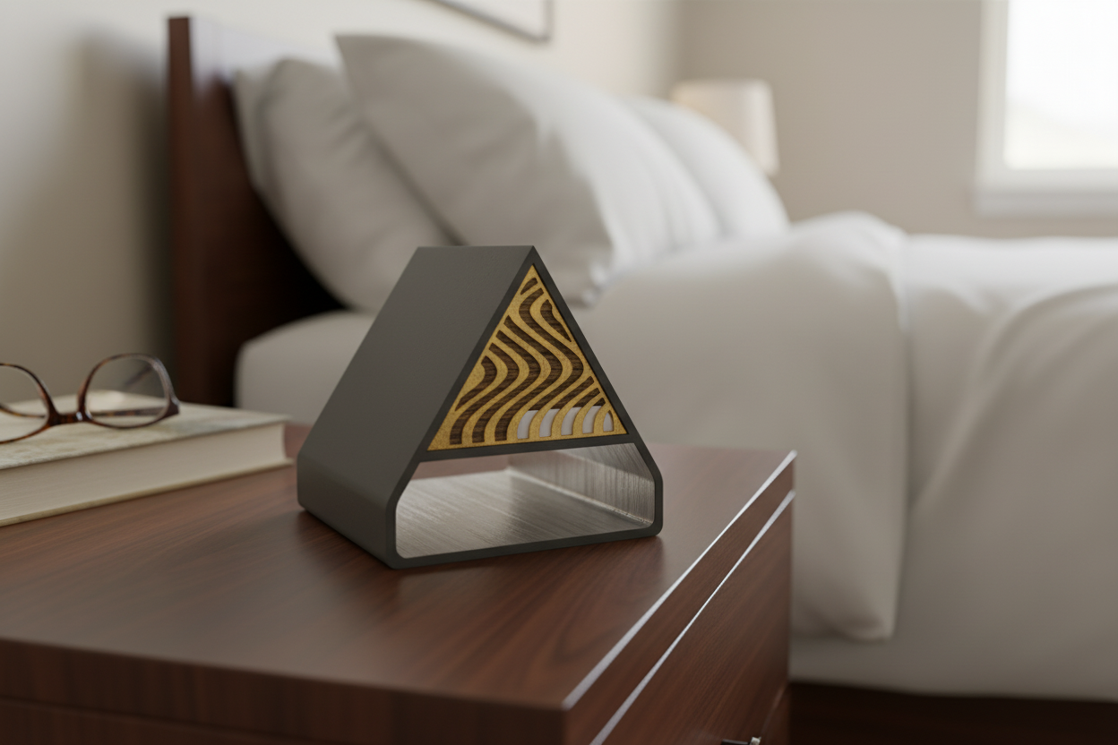 Minimalist Book Stand with Tray & Swappable Faceplates